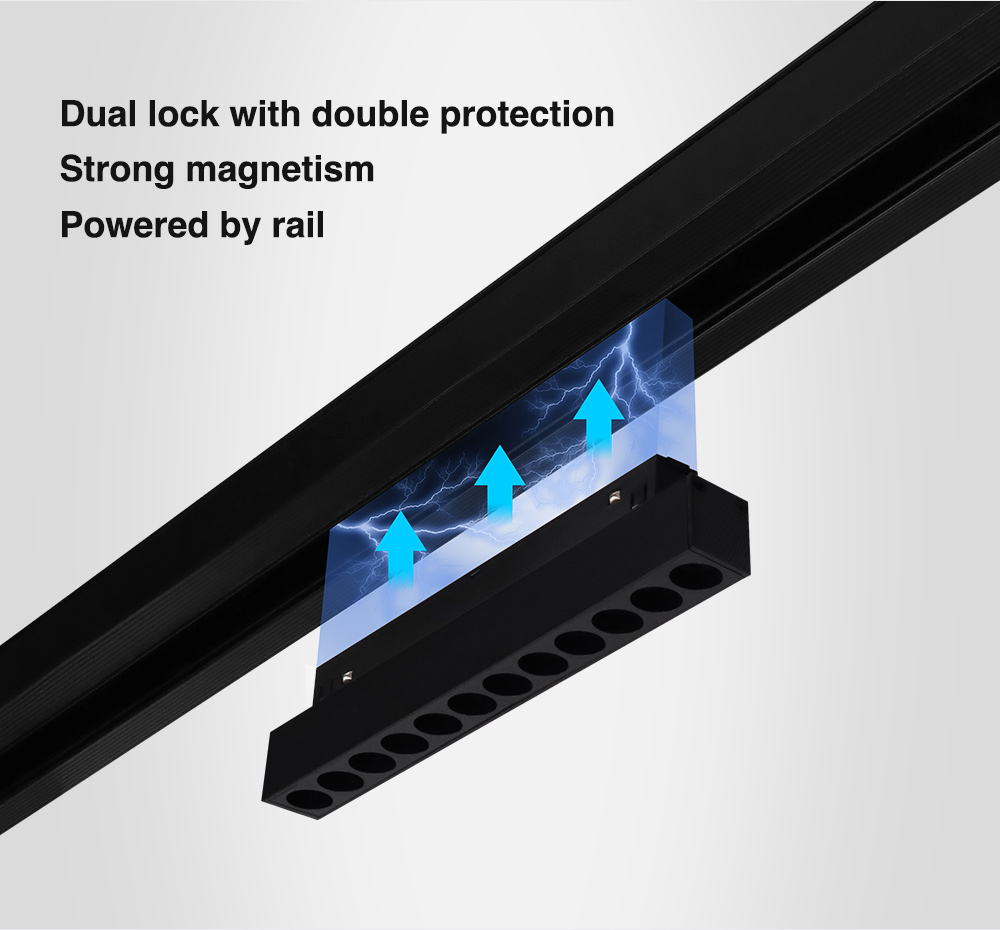Strong magnetism Powered by rail buy magnetic lights in West Midlands